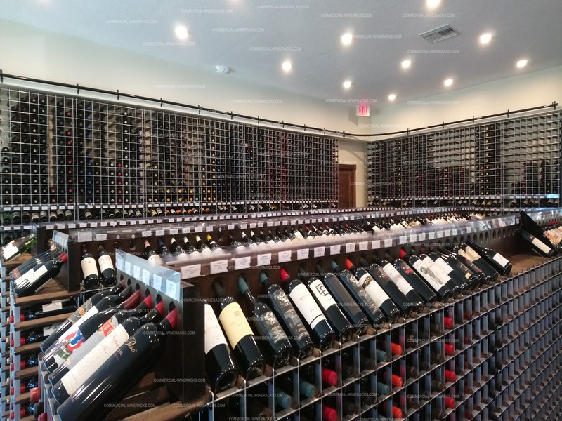 Modern Looking Retail Wine Racks in Modern Retail Wine Racks photo gallery from Commercial Wine Racks - The World's Finest Wine Racks for Retail Stores