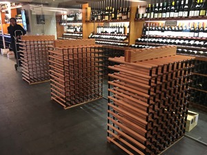 Modern Metal Wine Racks For Retail