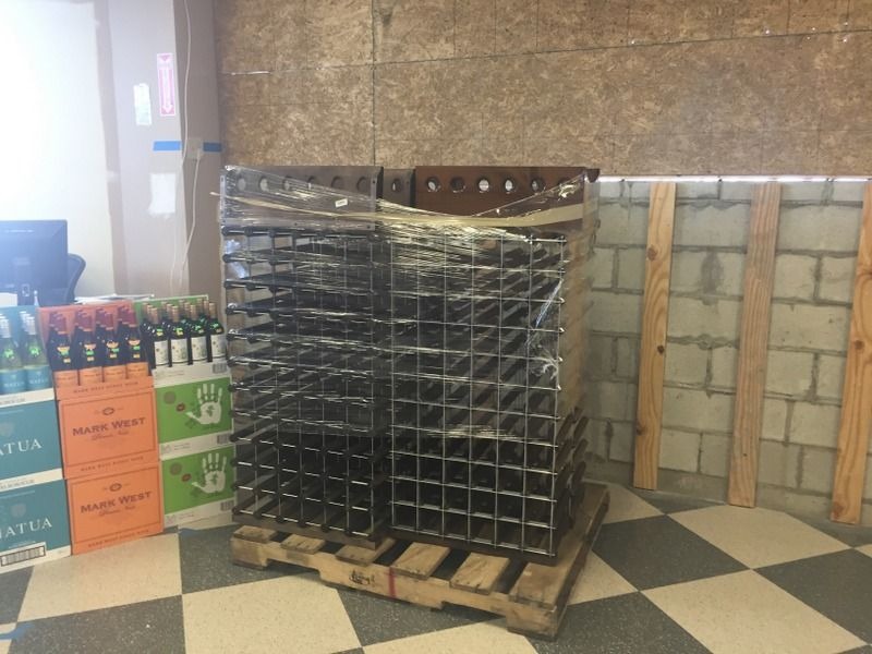 Champagne Bottle Racks For Retail in Oversized Champagne Bottle Racks For Retail photo gallery from Commercial Wine Racks - The World's Finest Wine Racks for Retail Stores