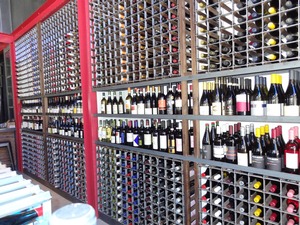Retail Wine Shelves