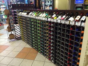 Wooden Wine Racks For Retail Store