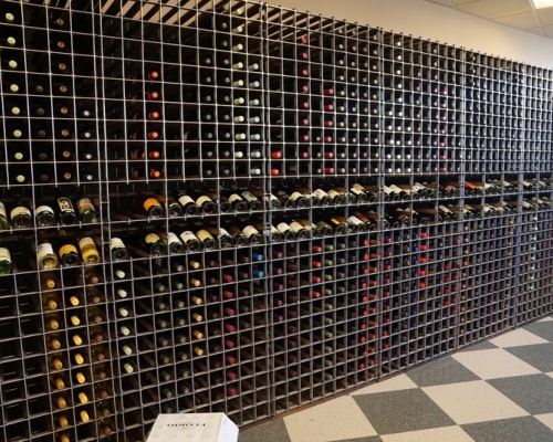 Floor to Ceiling Wine Rack
